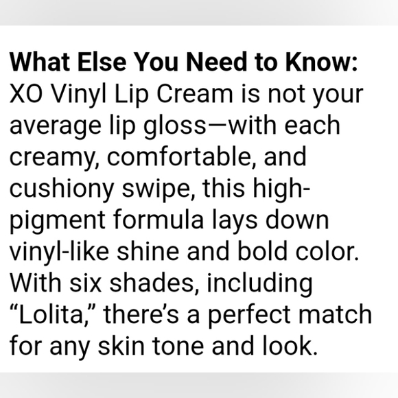 🐈‍⬛Kat Von D "Lolita" XO Vinyl Lip Cream + Matte Kitten Mini Formula! - Picture 6 of 8